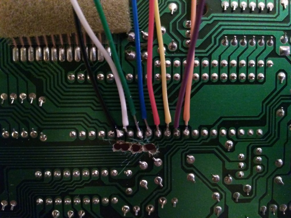 How to Circuit Bend Yamaha Pss140_CPU wiring