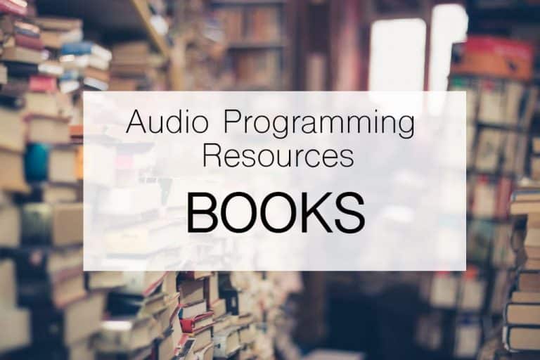 Program Audio Plugins: Book List