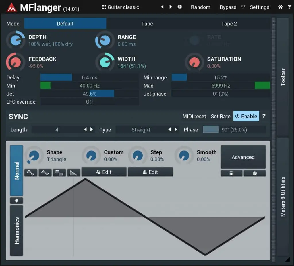 Best free effect plugins MFlanger00.v1