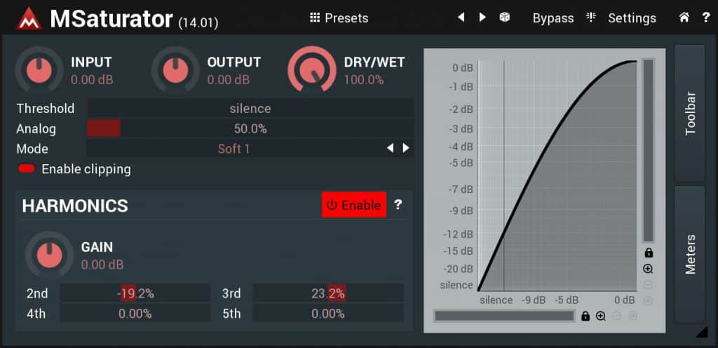 Free effects plugins MSaturator00.v1