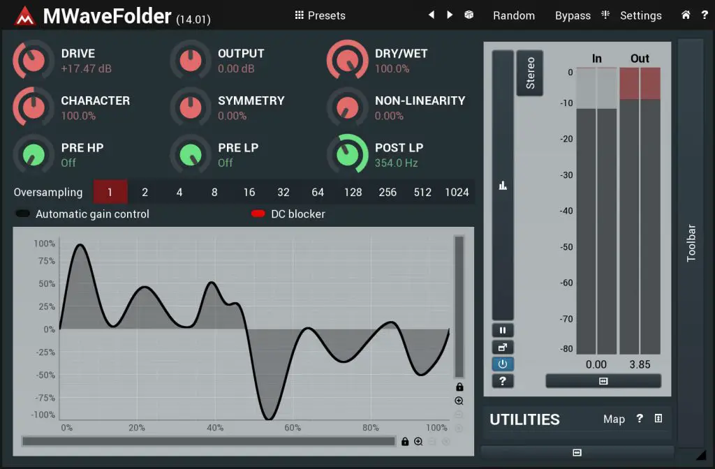 best Free effect plugin MWaveFolder00.v1