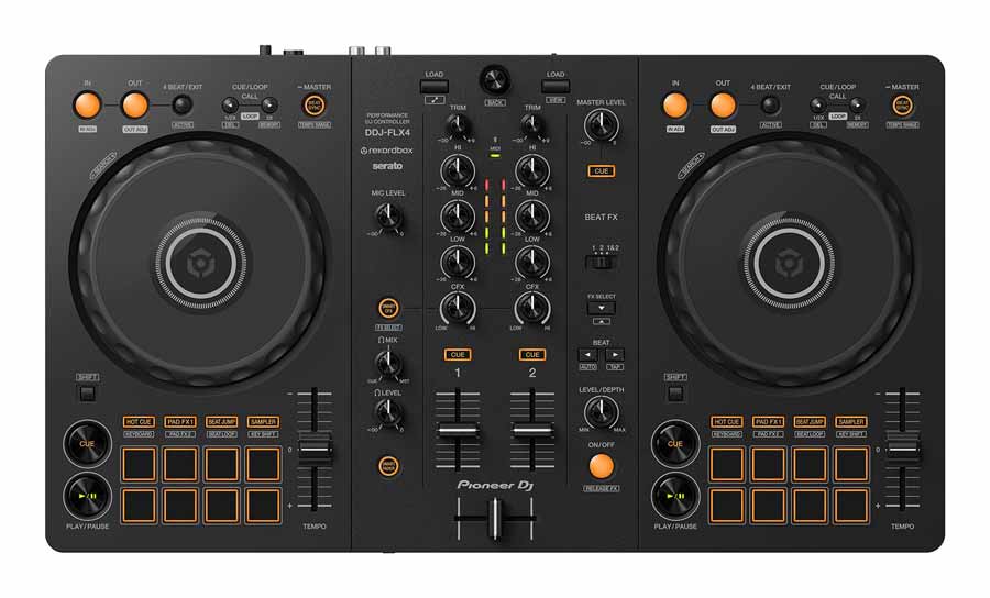 Pioneer-DJ-DDJ-FLX4-Best-Beginner-DJ-Controller