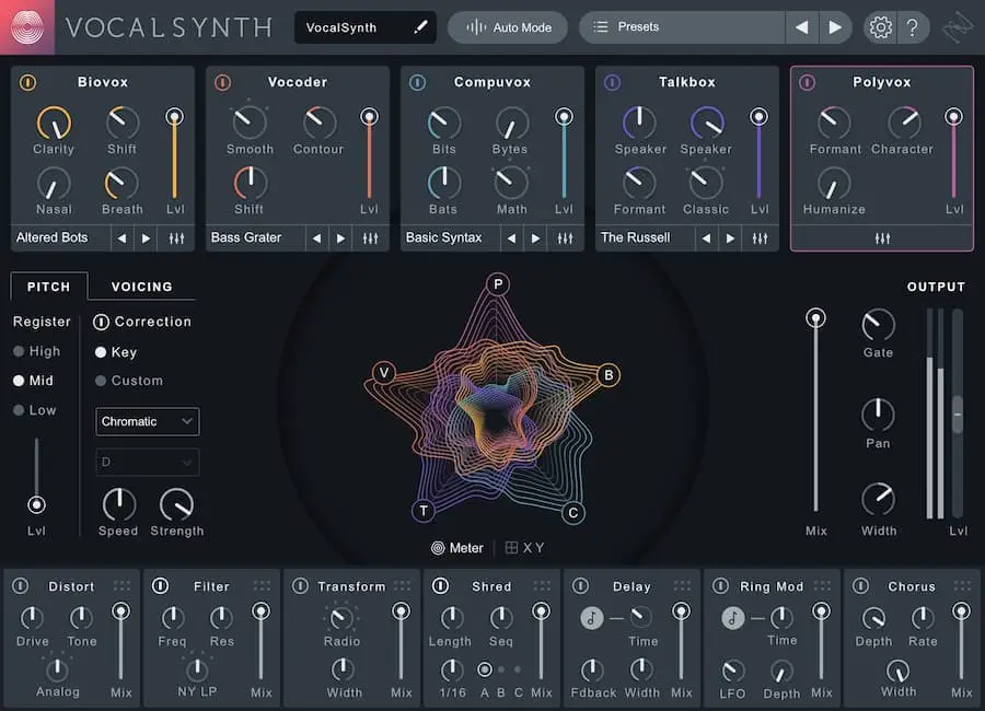 Izotope Vocal best effect plugins